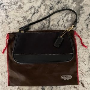 Coach black handbag